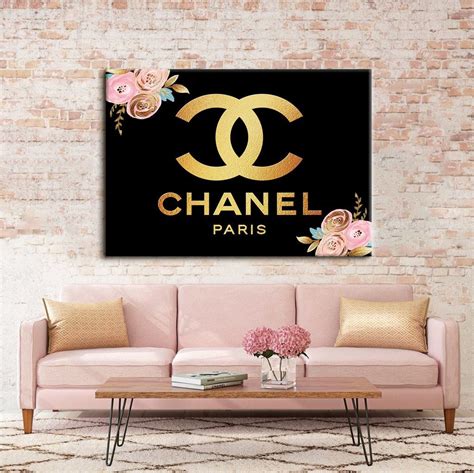 chanel wall art